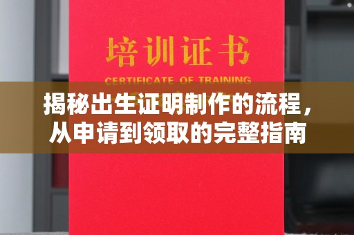 石冈揭秘出生证明制作的流程，从申请到领取的完整指南